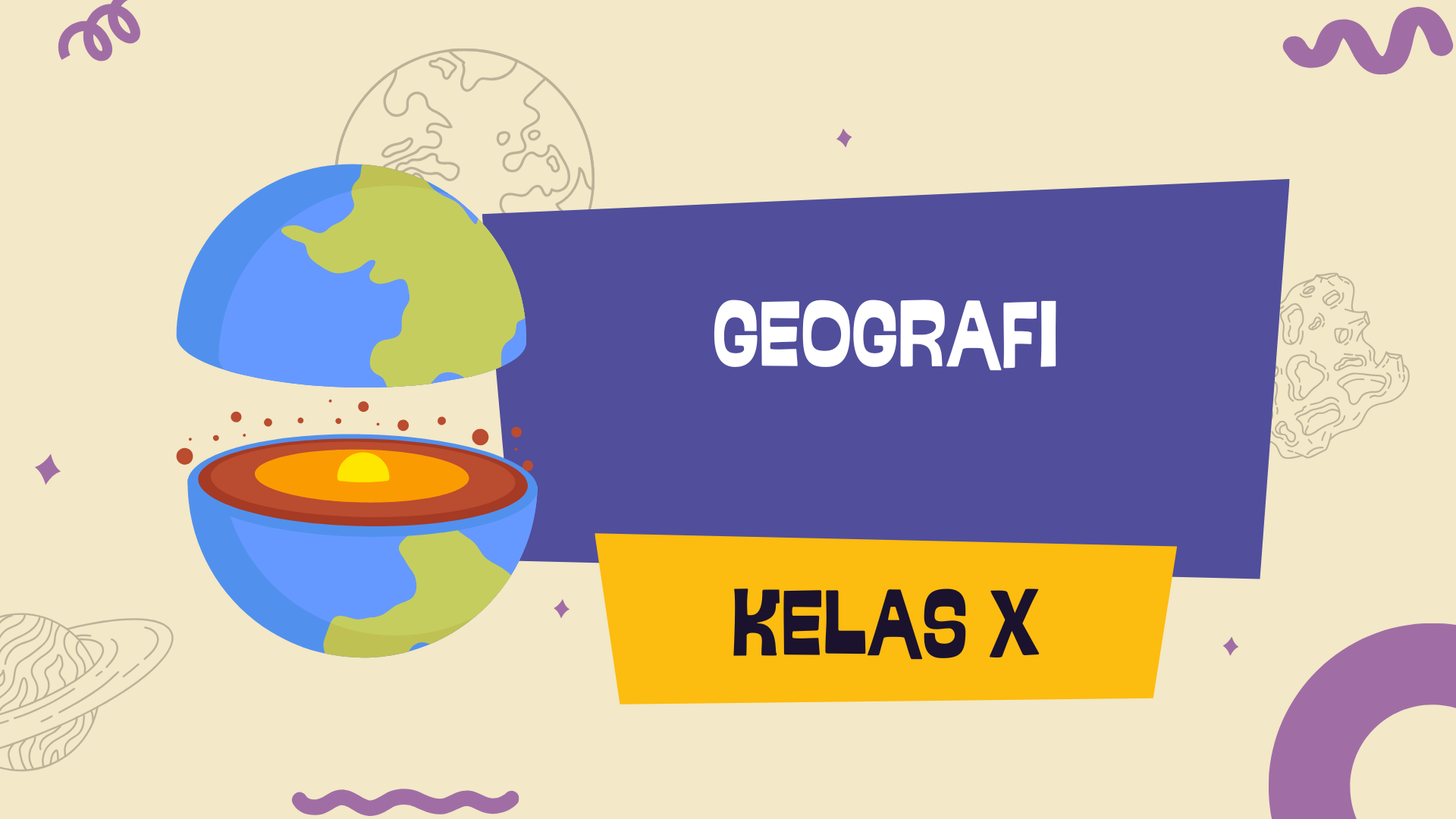 Geografi Kelas X