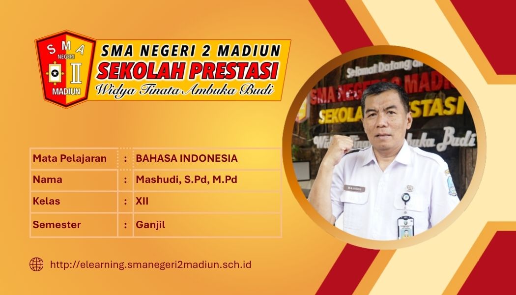 2627 BAHASA INDONESIA XII GANJIL