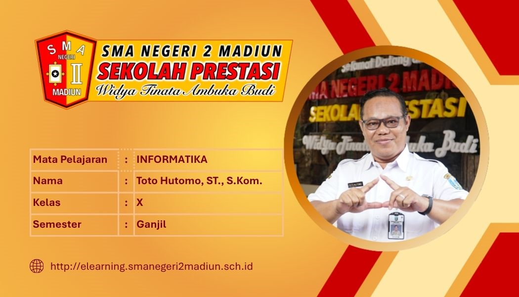 2610 INFORMATIKA KLS 10 SMT 1