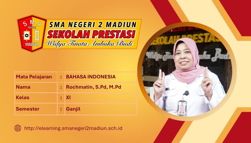 2627 BAHASA INDONESIA XI GANJIL