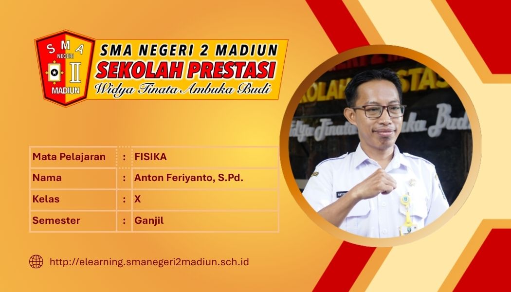FISIKA KELAS X, SEMESTER 1, TP 2026/2027